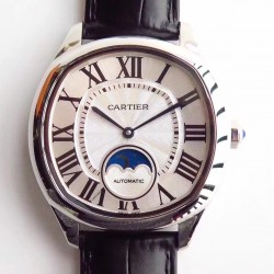 Drive Moonphase WSNM0008 Noob Factory SS Silver Dial Swiss 1904-LU MC