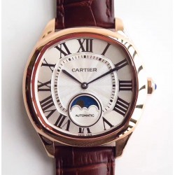 Drive Moonphase WGNM0008 Noob Factory RG Silver Dial Swiss 1904-LU MC