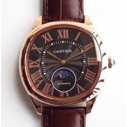 Drive Moonphase WGNM0008 Noob Factory RG Black Dial Swiss 1904-LU MC