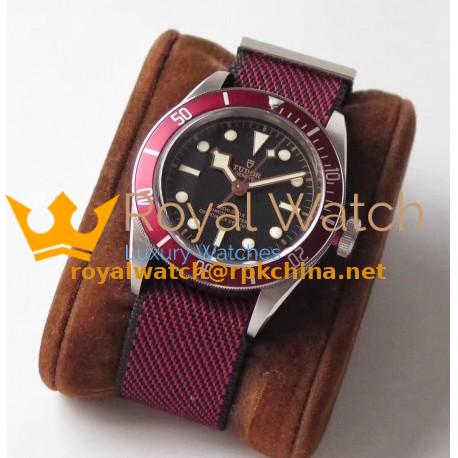 Replica Tudor Heritage Black Bay Red 79230R ZF V4 Stainless Steel Black Dial Swiss 2824-2