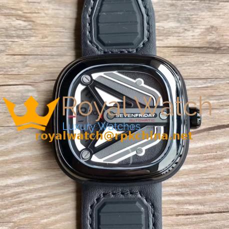 Replica SevenFriday M3/01 N PVD Grey Dial Miyota 8215