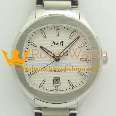 Replica Piaget Polo G0A41001 3A Stainless Steel White Dial Swiss 1110P