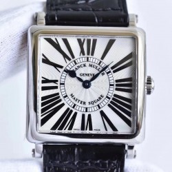 Master Square Ladies 6002 M QZ R GF SS White Dial Swiss Quartz