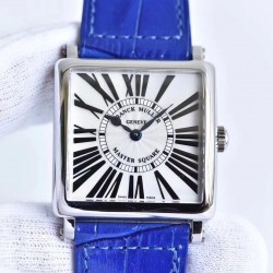 Master Square Ladies 6002 M QZ R GF SS White Dial Swiss Quartz