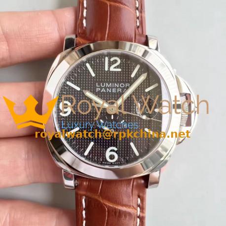 Replica Panerai Luminor Power Reserve PAM027 N Stainless Steel Black Dial Swiss 2824-2
