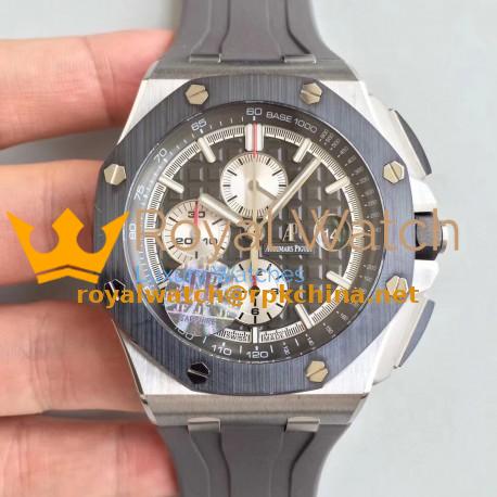 Replica Audemars Piguet Royal Oak Offshore 26400IO.OO.A004CA.01 JF V2 Stainless Steel Black Dial Swiss 3126
