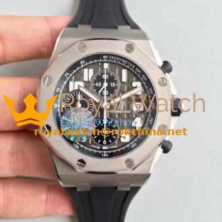 Replica Audemars Piguet Royal Oak Offshore 50th 26034TS.00.D001IN.01 JF V2 Stainless Steel Grey Dial Swiss 7750
