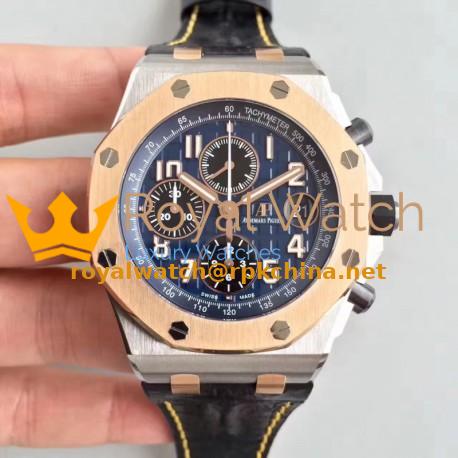 Replica Audemars Piguet Royal Oak Offshore 26471SR.OO.D101CR.01 JF V2 Stainless Steel Blue Dial Swiss 3126