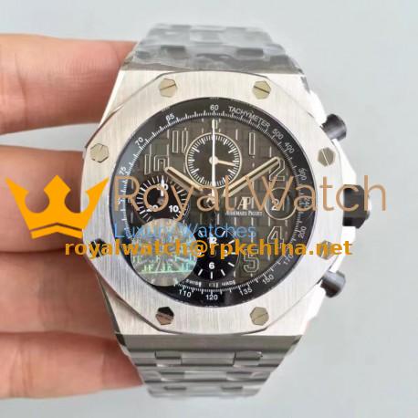 Replica Audemars Piguet Royal Oak Offshore 26470PT.OO.1000PT.01 JF V2 Stainless Steel Grey Dial Swiss 3126