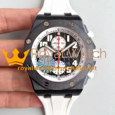 Replica Audemars Piguet Royal Oak Offshore Marcus Edition 26299SN/D010CA.01 JF V2 Black Ceramic Black Dial Swiss 7750