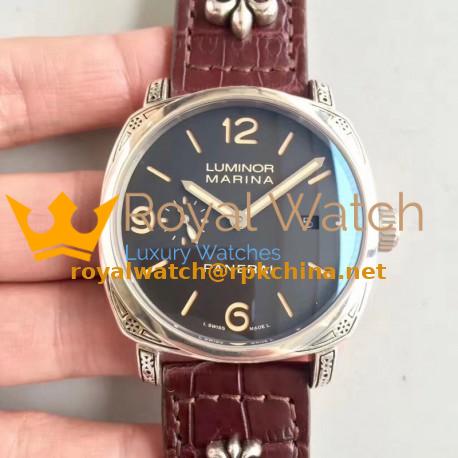 Replica Panerai Luminor Marina 1950 PAM312 JL Stainless Steel Black Dial Swiss P9000