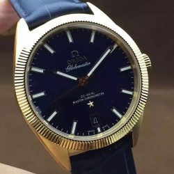 Constellation Globemaster 39mm YG Blue Dial Swiss 8501