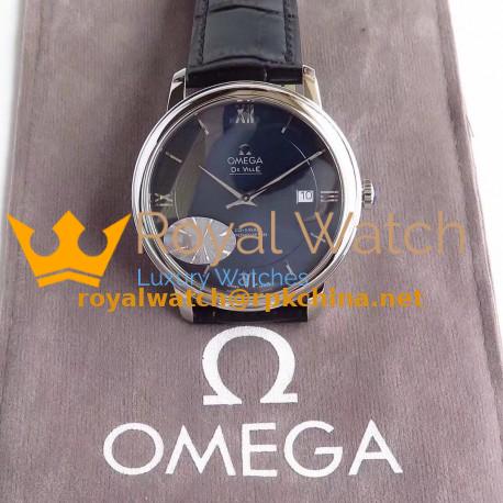 Replica Omega De Ville Prestige Co-Axial 39.5MM 424.13.40.20.03.001 MKS V4 Stainless Steel Blue Dial M9015
