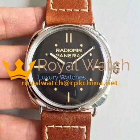 Replica Panerai Radiomir SLC 3 Days PAM449 ZF Stainless Steel Black Dial Swiss P3000