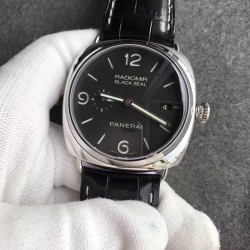 Radiomir Black Seal 3 Days PAM388 VSF SS Black Dial Swiss P9000