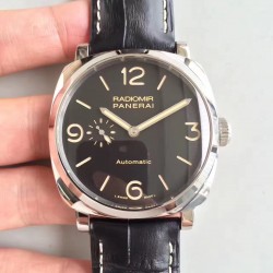 Radiomir 1940 PAM572 SF SS Black Dial Swiss P4000