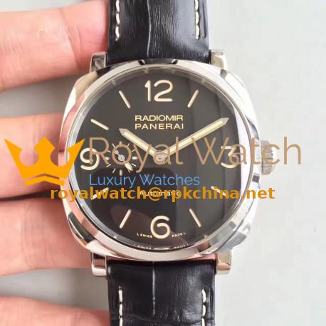 Replica Panerai Radiomir 1940 PAM572 SF Stainless Steel Black Dial Swiss P4000
