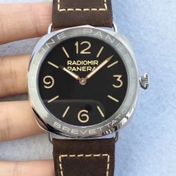 Radiomir 3 Days Acciaio Brevettato PAM685 SF SS Black Dial Swiss P3000