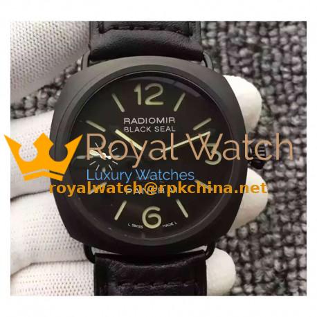 Replica Panerai Radiomir Black Seal PAM292 ZF Ceramic Black Dial Swiss OP XI