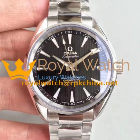 Replica Omega Seamaster Aqua Terra 150M Master Co-Axial 231.10.42.21.01.003 VS Stainless Steel Black Dial Swiss 8500