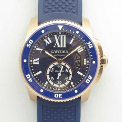 Calibre Diver WGCA0009 42mm JF RG Blue Dial A23J