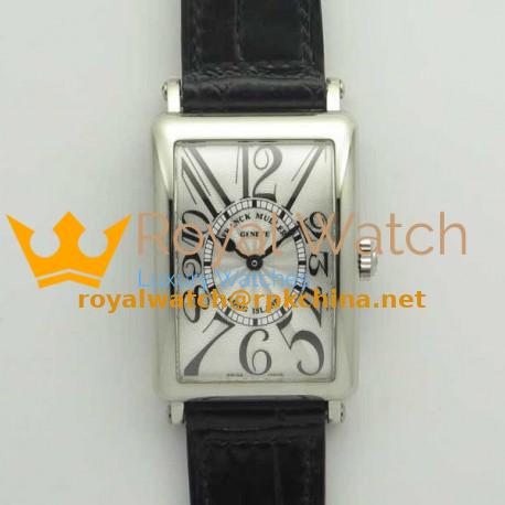 Replica Franck Muller Ladies Long Island 1952 952 QZ GF Stainless Steel Silver Dial Swiss Quartz