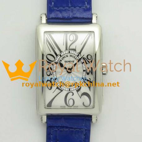 Replica Franck Muller Ladies Long Island 1952 952 QZ GF Stainless Steel Silver Dial Swiss Quartz