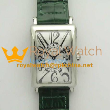 Replica Franck Muller Ladies Long Island 1952 952 QZ GF Stainless Steel Silver Dial Swiss Quartz