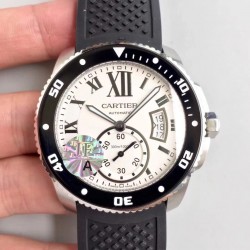 Calibre Diver 42mm JF SS White Dial A23J