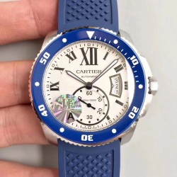 Calibre Diver 42mm JF SS White Dial A23J