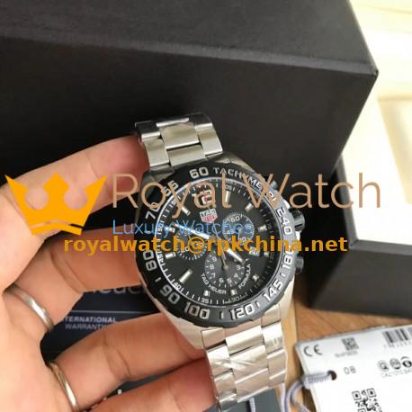 Replica Tag Heuer Formula 1 Chronograph 200M CAZ1010.BA0842 N Stainless Steel Black Dial Swiss Ronda Quartz