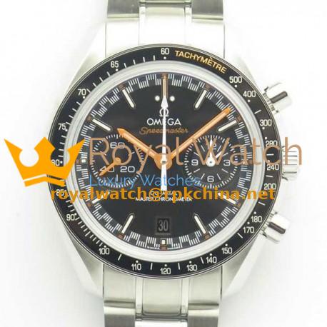 Replica Omega Speedmaster Racing Master Chronograph 44.25MM 329.30.44.51.01.002 OM Stainless Steel Black Dial Swiss 9900