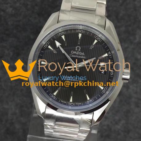 Replica Omega Seamaster Aqua Terra 150M Master Co-Axial 231.10.42.21.01.003 VS Stainless Steel Anthracite Dial Swiss 8500