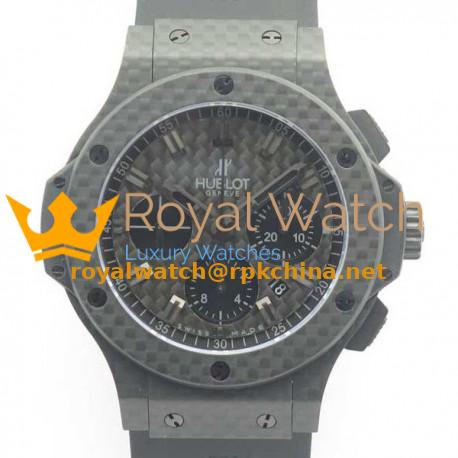 Replica Hublot Big Bang 44MM Full Carbon Fiber 3A Carbon Fiber Carbon Fiber Dial Swiss HUB4100