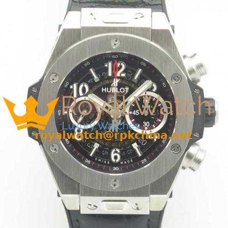 Replica Hublot Big Bang Unico Magic Sapphire 411.JX.1170.RX 3A Stainless Steel Skeleton Dial Swiss HUB1242