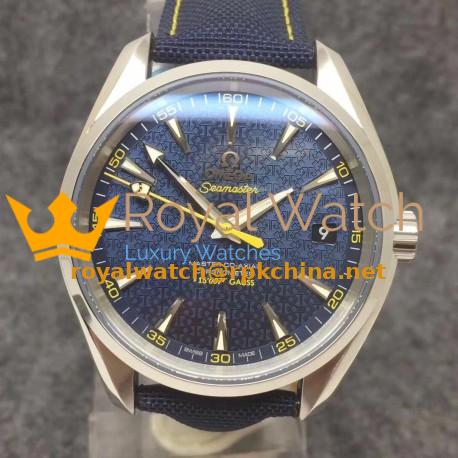 Replica Omega Seamaster Aqua Terra 150M James Bond 007 Spectre 231.10.42.21.03.004 VS Stainless Steel Blue Dial Swiss 8507