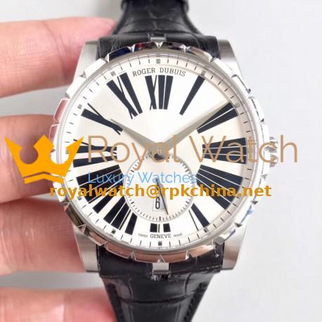 Replica Roger Dubuis Excalibur 42MM Automatic RDDBEX0536 RD Stainless Steel Silver Dial Swiss RD830
