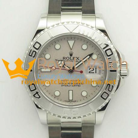 Replica Rolex Yacht-Master 40 116622 GM Stainless Steel 904L Grey Dial Swiss 2836-2