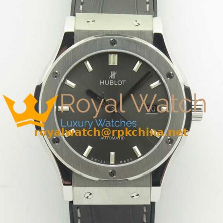 Replica Hublot Classic Fusion Racing Grey Titanium 42MM 511.NX.7071.LR F16 Titanium Grey Dial Swiss 2892
