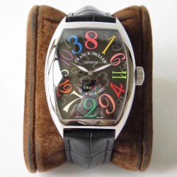 Crazy Color Dreams FM 8880 CH COL DRM ABF SS Black Dial Swiss 2824