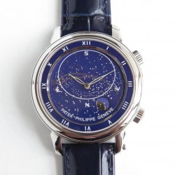 Grand Complications Sky Moon Celestial 5102G Noob Factory SS Blue Dial Swiss 240 LU CL C