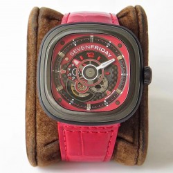 P3B/06 Racing Team Red SVF PVD Red Dial Miyota 82S7
