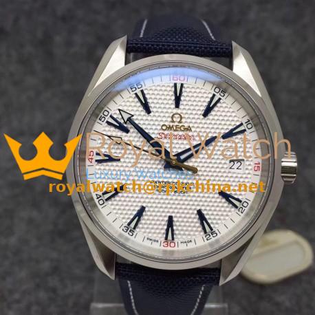 Replica Omega Seamaster Aqua Terra Ryder Cup Edition 231.10.42.21.02.005 VS Stainless Steel White Dial Swiss 8500