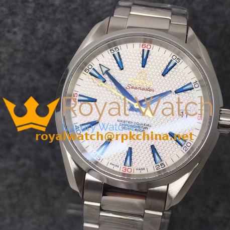 Replica Omega Seamaster Aqua Terra Ryder Cup Edition 231.10.42.21.02.005 VS Stainless Steel White Dial Swiss 8500