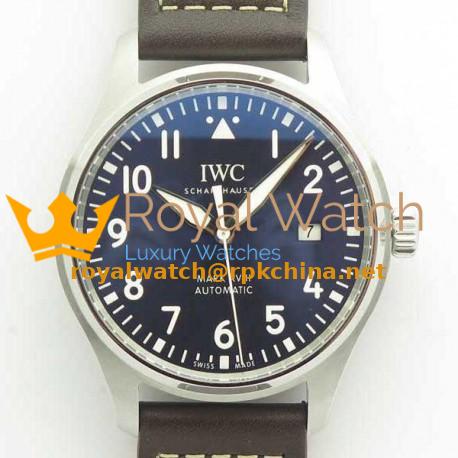 Replica IWC Pilot Mark XVIII Le Petit Prince IW327010 MKS V2 Stainless Steel Blue Dial M9015