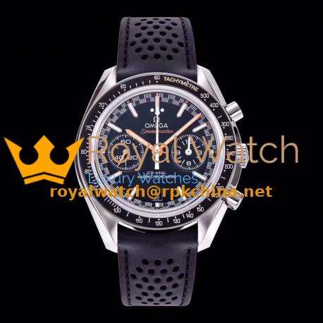 Replica Omega Speedmaster Racing Master Chronograph 44.25MM 329.32.44.51.01.001 OM Stainless Steel Black Dial Swiss 9900