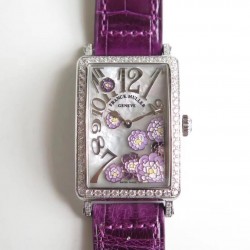 Ladies Long Island 952 QZ REL MOP VL D1R EAF SS & Diamonds Mother Of Pearl Dial Swiss Quartz