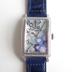 Ladies Long Island 952 QZ REL MOP VL D1R EAF SS & Diamonds Mother Of Pearl Dial Swiss Quartz
