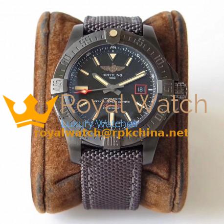 Replica Breitling Avenger Blackbird 44 V1731110/BD74/109W/M20BASA.1 TW Titanium Black Dial Swiss 2824-2