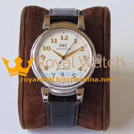 Replica IWC Da Vinci Automatic IW356601 MK Stainless Steel White Dial Swiss 2892